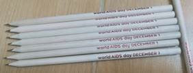 World AIDS Day - Pencil